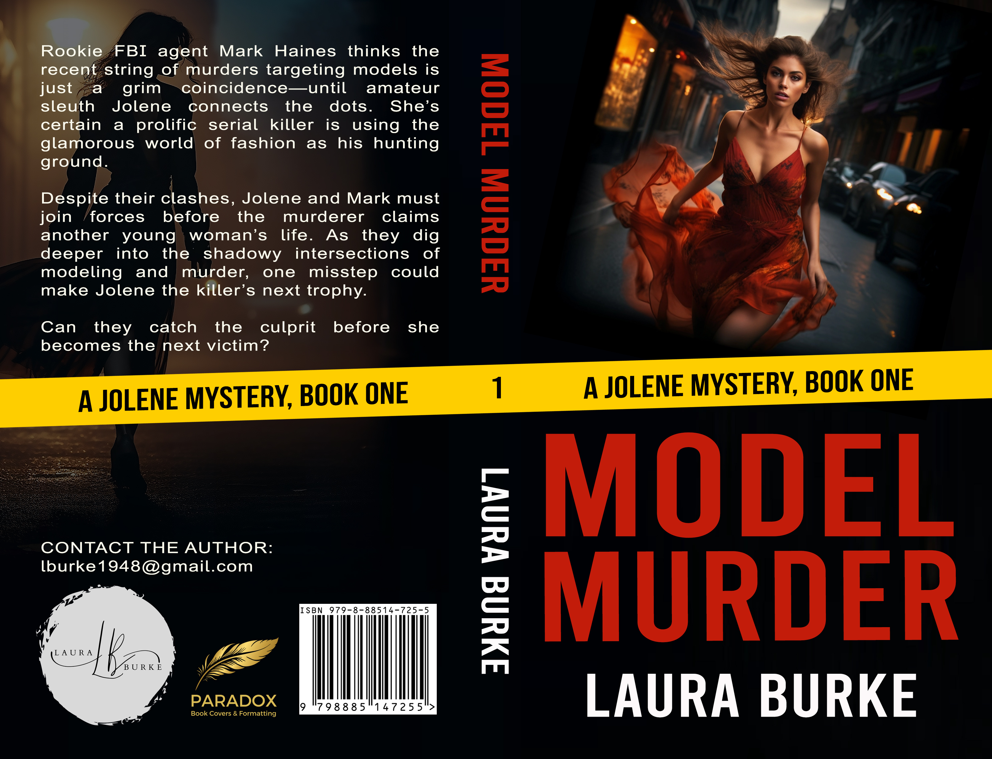 MODEL MURDER COVER C _paperback 02 01 2024